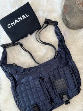 CHANEL SPORT NYLON MESSENGER BAG